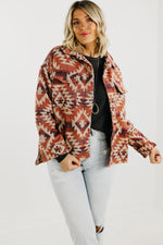 The Harvey Aztec Print Shacket