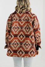 The Harvey Aztec Print Shacket