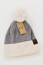The C.C Shimmer Pom Beanie - FINAL SALE