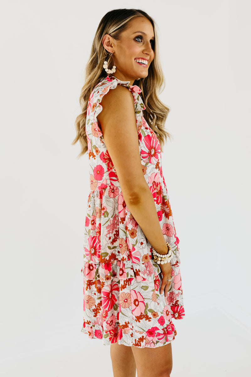 The Martin Ruffled Tank Top Mini Dress - FINAL SALE