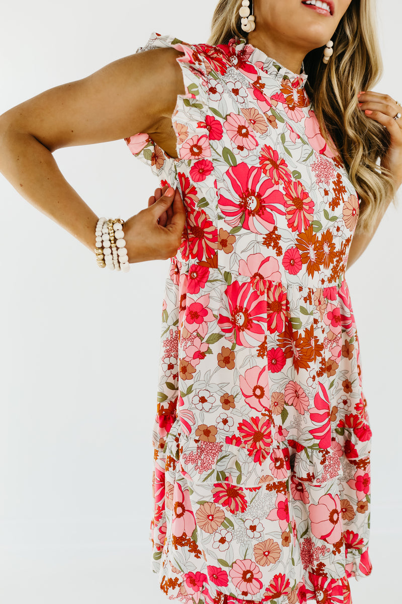 The Martin Ruffled Tank Top Mini Dress - FINAL SALE