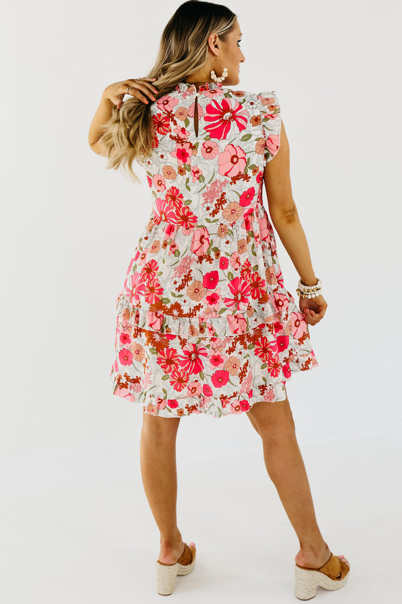 The Martin Ruffled Tank Top Mini Dress - FINAL SALE