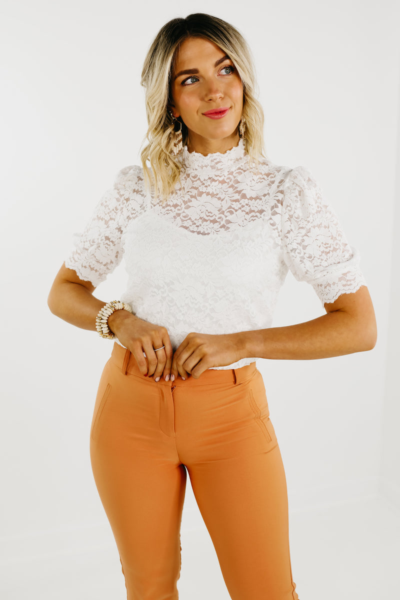 The Amity Two Piece Lace Top - FINAL SALE