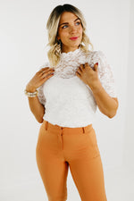 The Amity Two Piece Lace Top - FINAL SALE