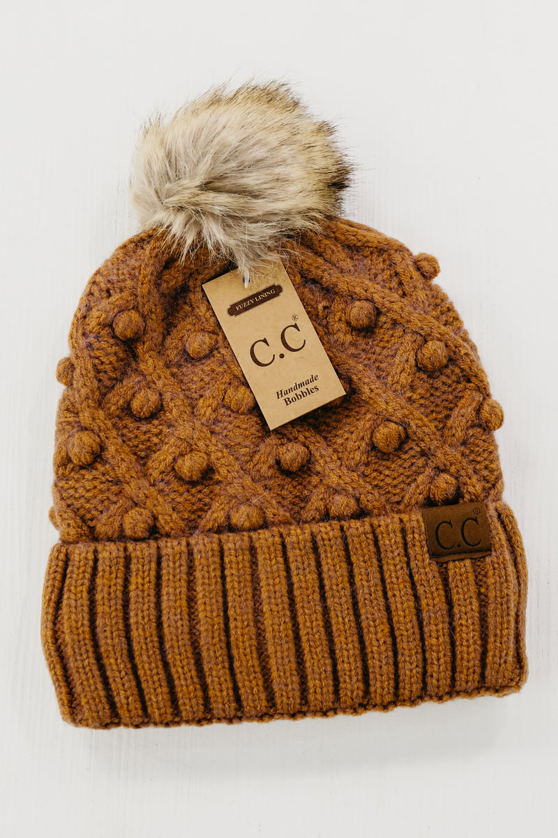 The C.C Bobble Beanie - FINAL SALE