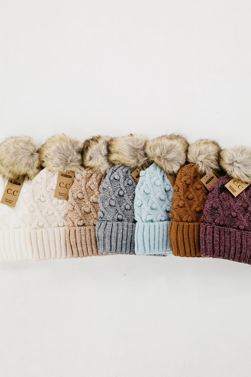 The C.C Bobble Beanie - FINAL SALE