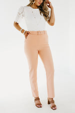 The Karissa Belted Trouser Pants - FINAL SALE