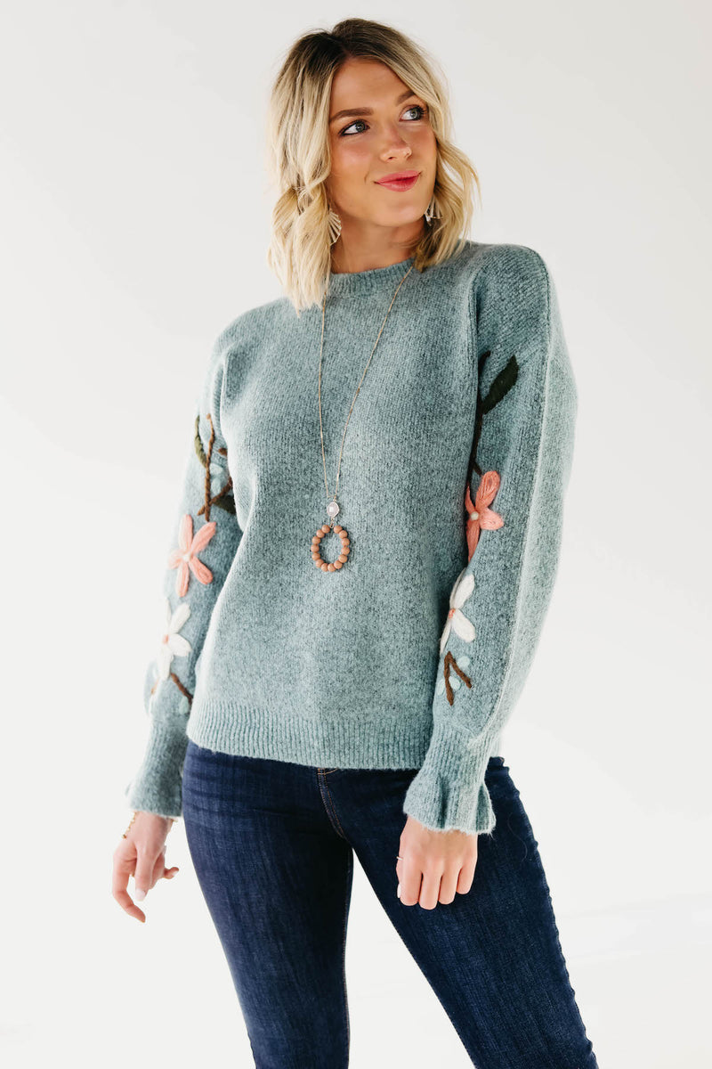 The Shirley Embroidered Sweater
