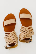 The Travis Ankle Strap Sandal | Taupe - FINAL SALE