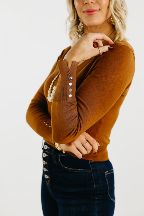 The Quinlan V Neck Sweater - FINAL SALE