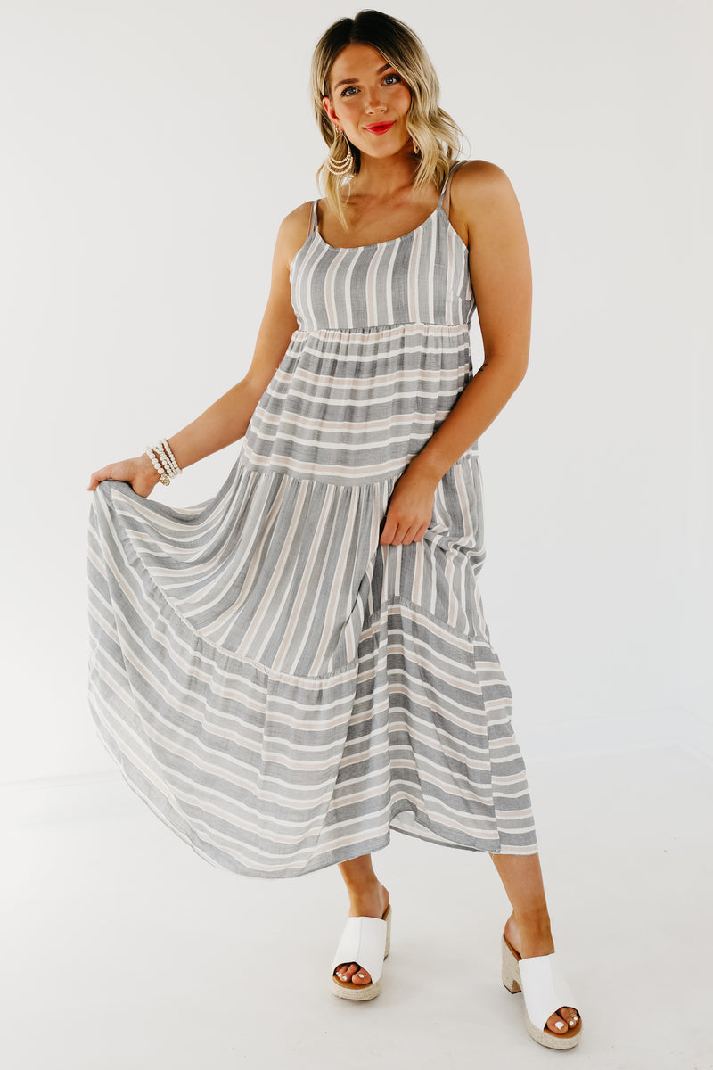 The Jett Tie Back Maxi Dress - FINAL SALE