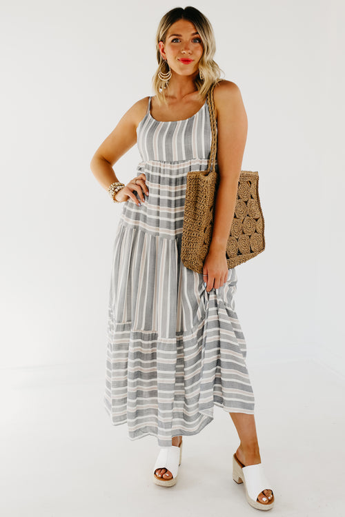 The Jett Tie Back Maxi Dress - FINAL SALE