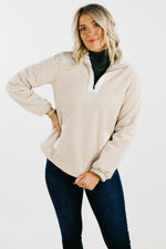 The Ellen Velvet Corduroy Pullover Jacket - FINAL SALE