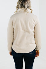 The Ellen Velvet Corduroy Pullover Jacket - FINAL SALE