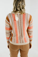The Gabriel Textured Striped Spring Sweater - FINAL SALE