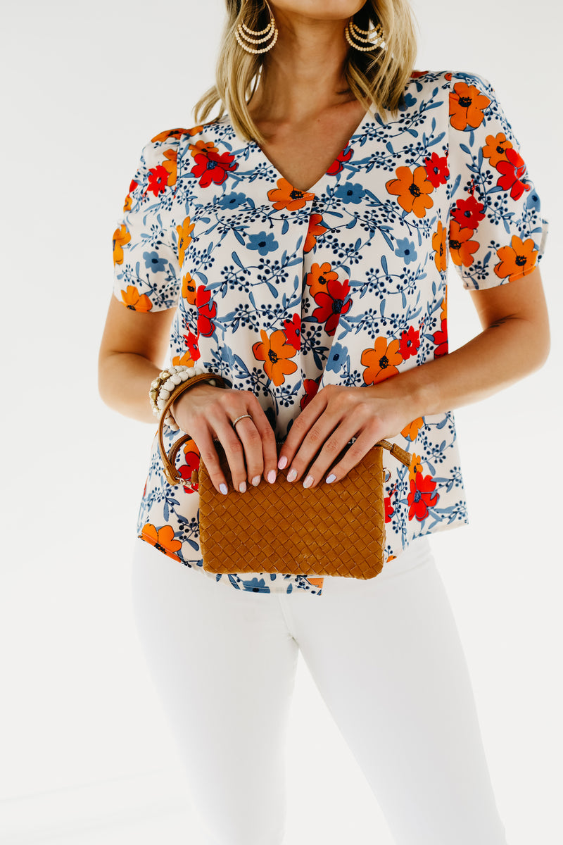 The Reba Woven Convertible Bag