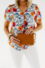 The Reba Woven Convertible Bag