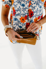 The Reba Woven Convertible Bag