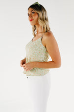 The Beckham Floral Racerback Camisole - FINAL SALE