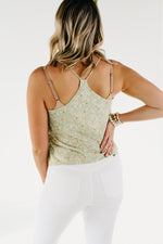 The Beckham Floral Racerback Camisole - FINAL SALE