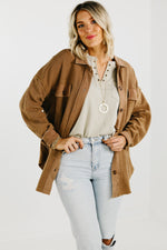 The Monica Waffle Shacket