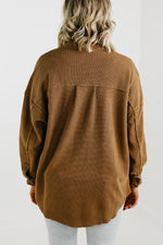 The Monica Waffle Shacket