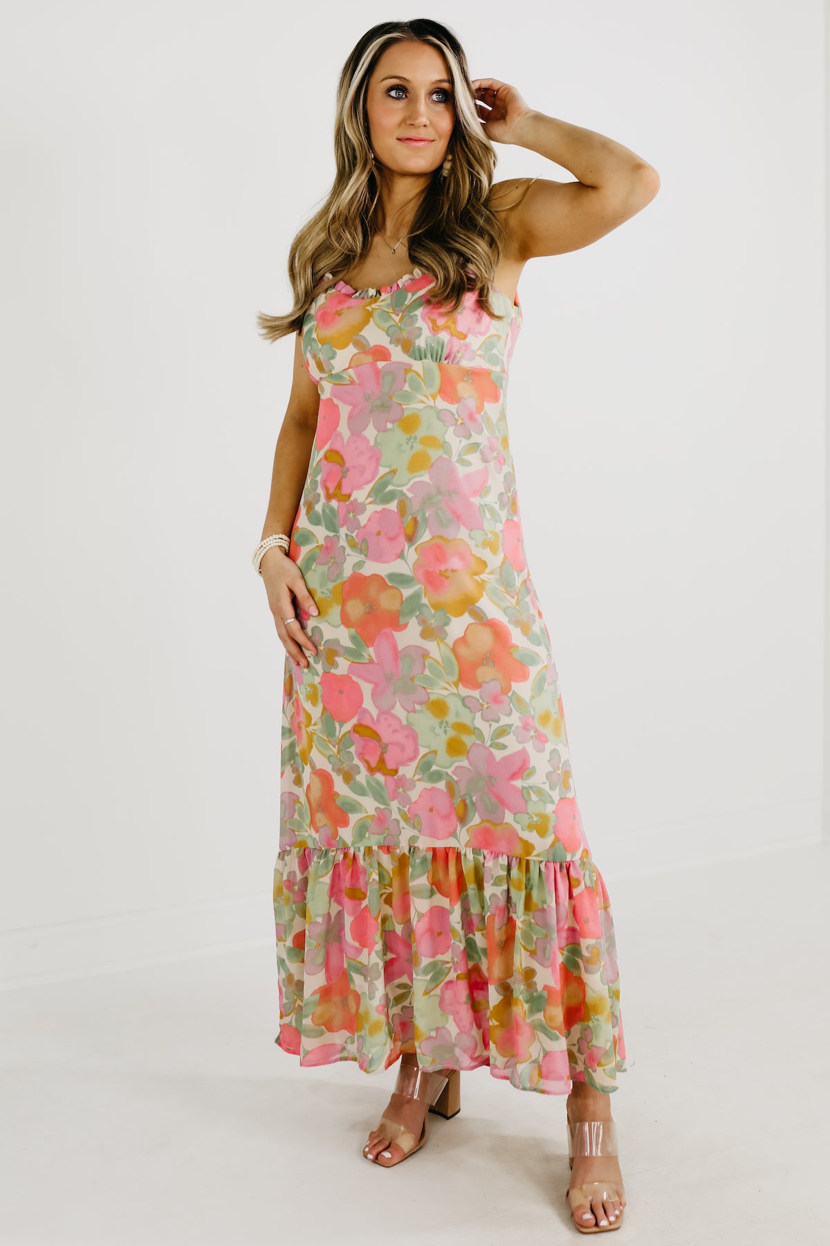 The Lush Arianna Floral Maxi Dress - FINAL SALE