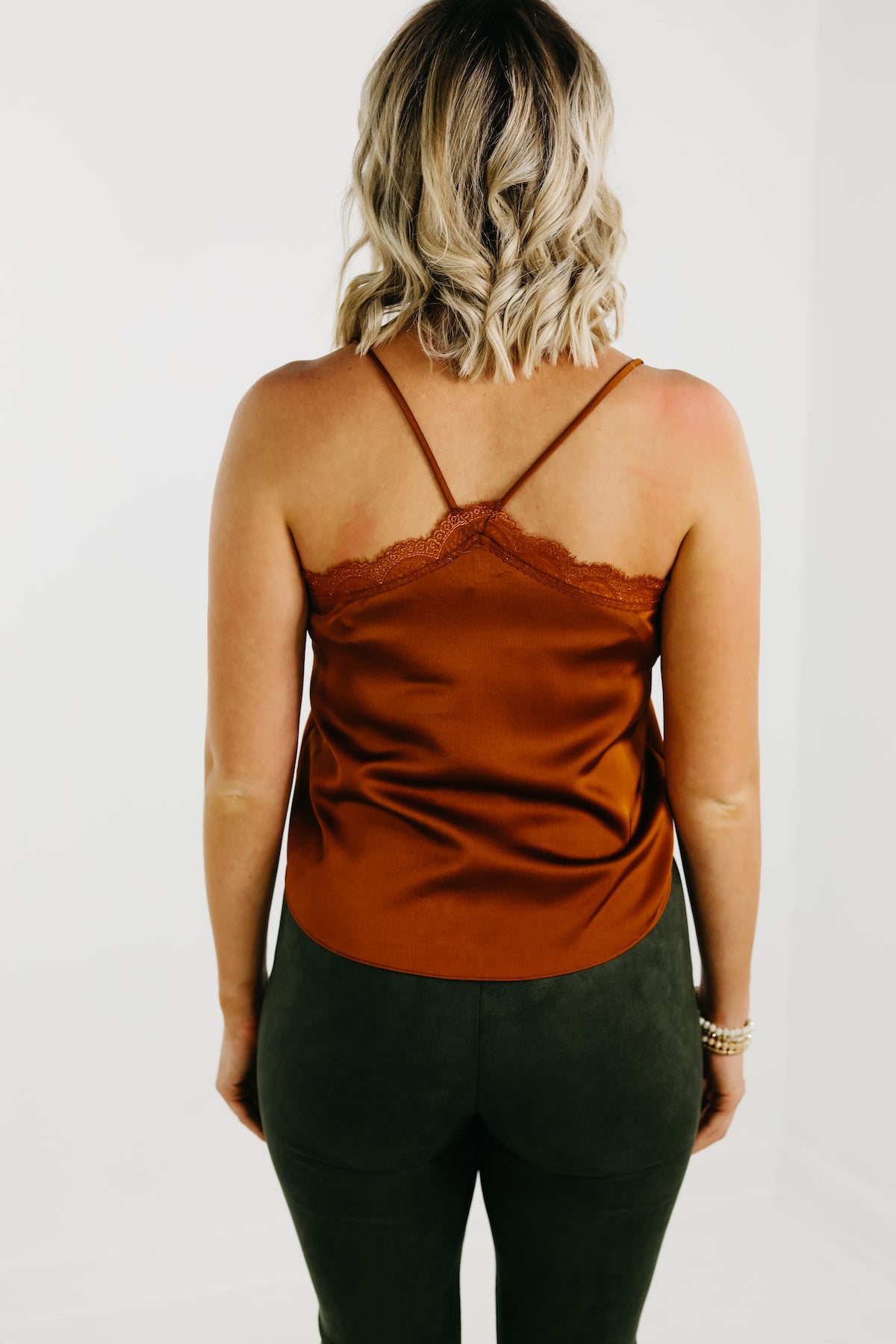 The Conner Lace Trim Camisole  - FINAL SALE