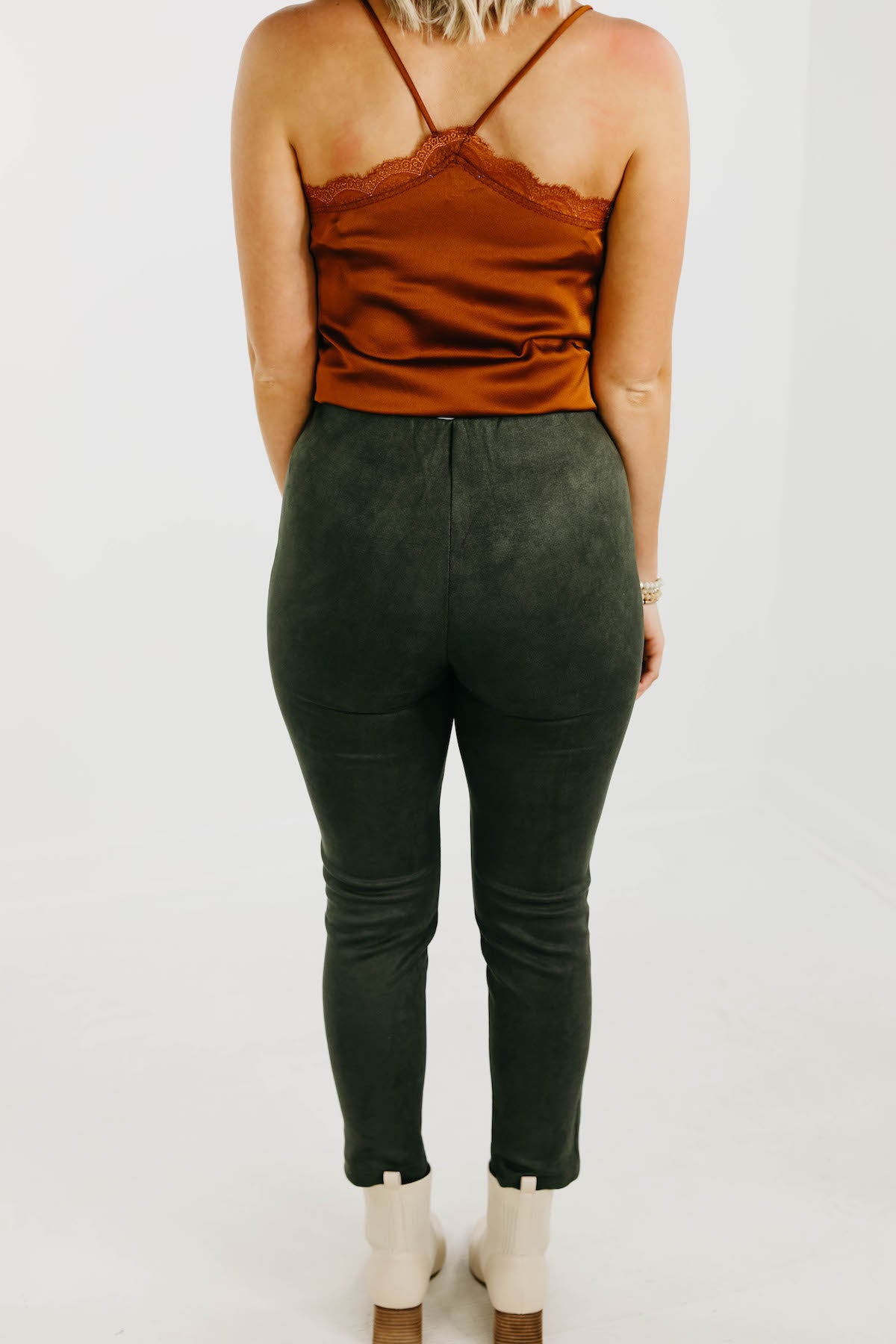 The Hope Faux Suede Pants  - FINAL SALE