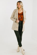 The Dean Double Button Lapel Blazer Coat