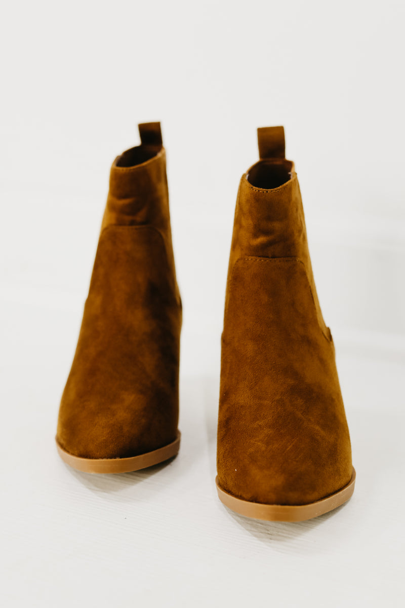 The Rayden Booties - Tan Suede - FINAL SALE