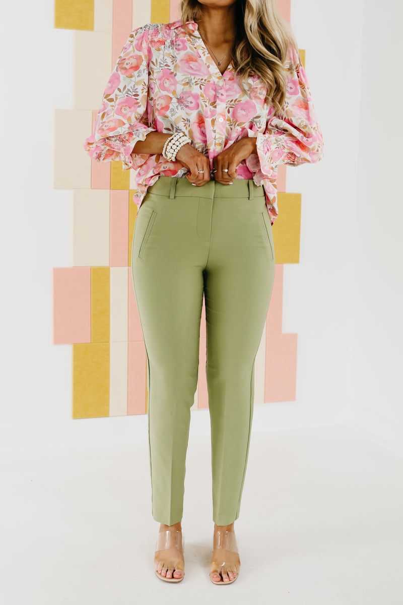 The Mason Straight Leg Trouser Pants - FINAL SALE