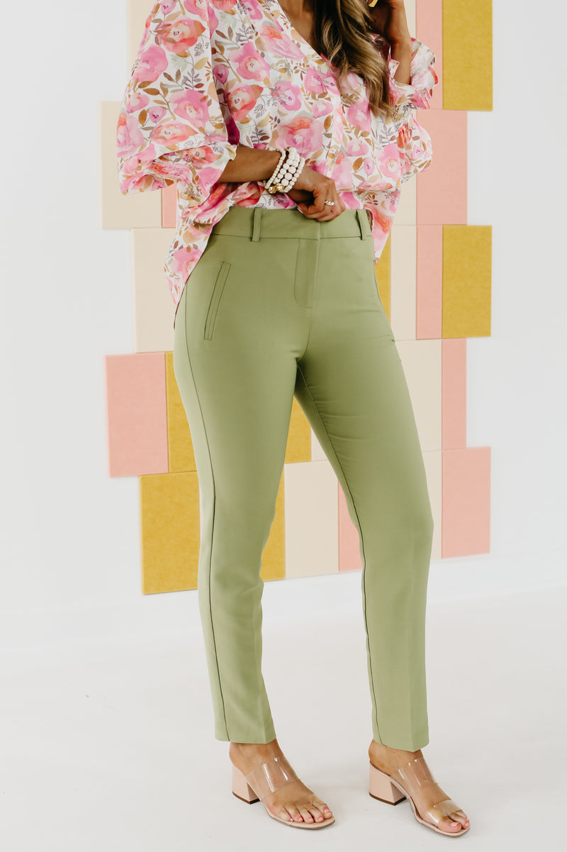 The Mason Straight Leg Trouser Pants - FINAL SALE