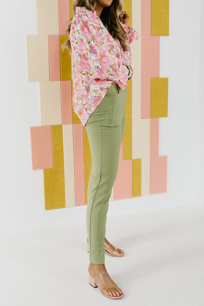 The Mason Straight Leg Trouser Pants - FINAL SALE