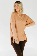 The Trace Heather Ribbed Sweater