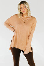 The Trace Heather Ribbed Sweater
