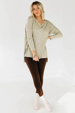 The Trace Heather Ribbed Sweater
