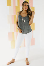 The Lorel Dot Print Camisole Tank Top - FINAL SALE