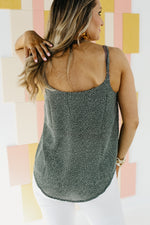 The Lorel Dot Print Camisole Tank Top - FINAL SALE