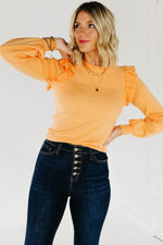 The Baxter Ribbed Crew Neck Top - FINAL SALE