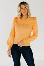 The Baxter Ribbed Crew Neck Top - FINAL SALE