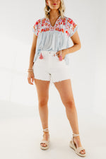 The Josiah Frayed Hem Shorts