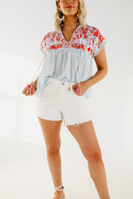 The Josiah Frayed Hem Shorts