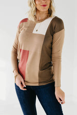 The Lucky Color Block Sweater