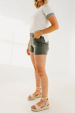 The Lucas High Rise Jean Shorts - FINAL SALE