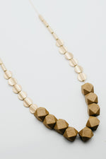 The Fatima Wood Bead Necklace