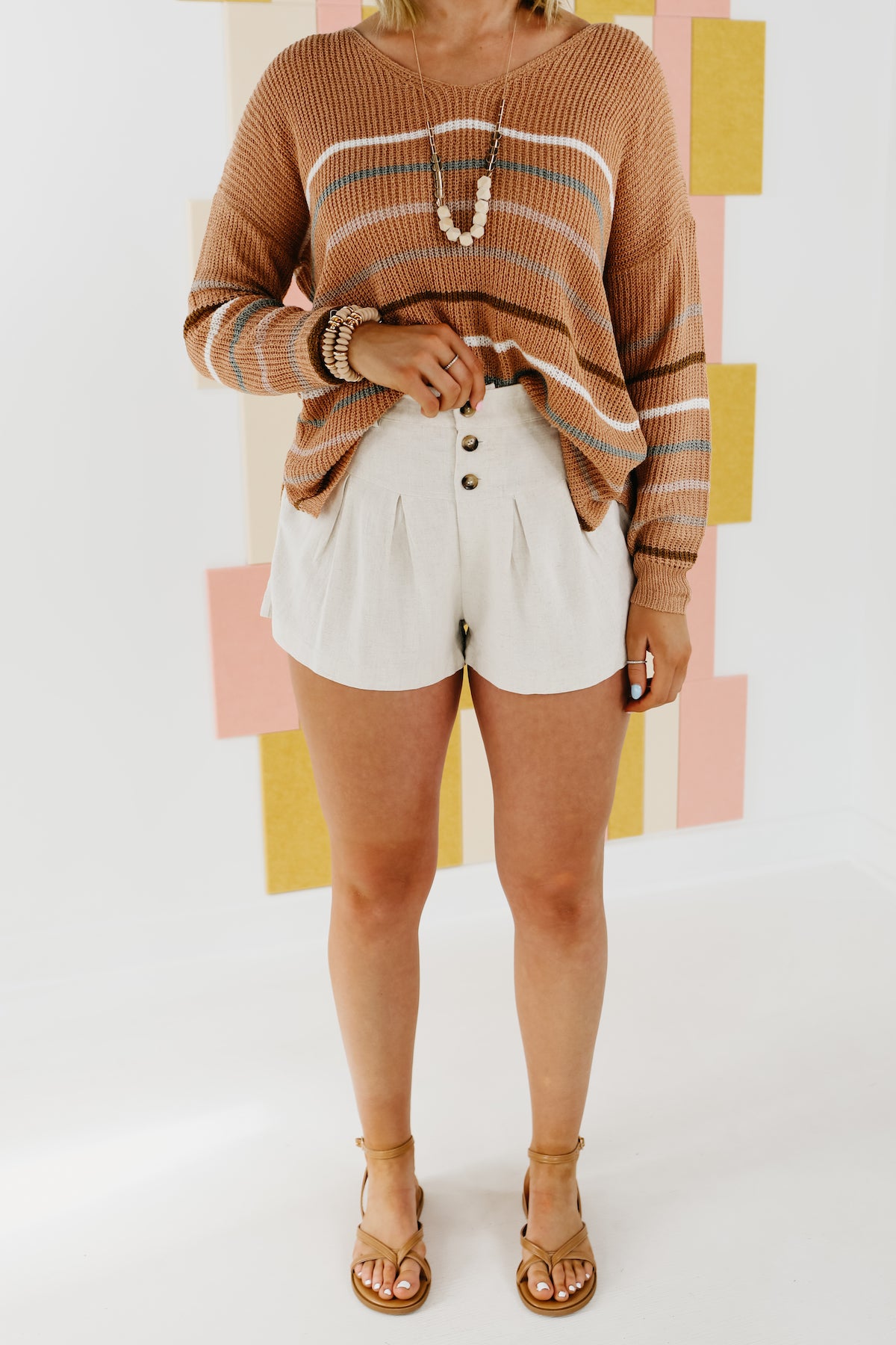 The Alice Pleated Shorts - FINAL SALE