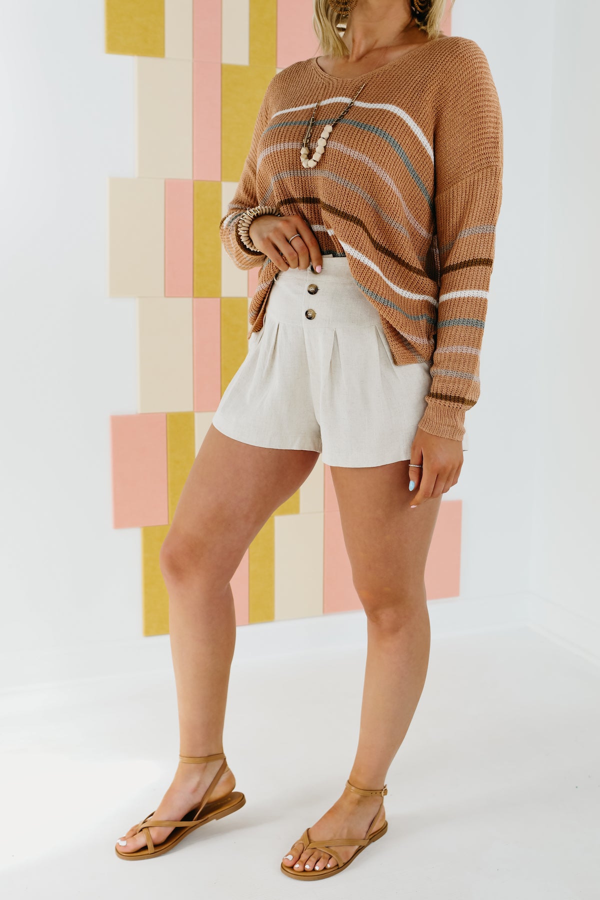 The Alice Pleated Shorts - FINAL SALE
