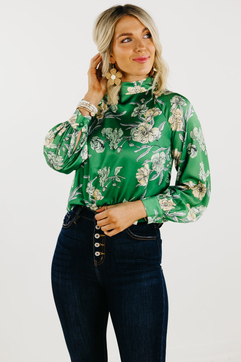 The Kimora Floral Blouse - FINAL SALE