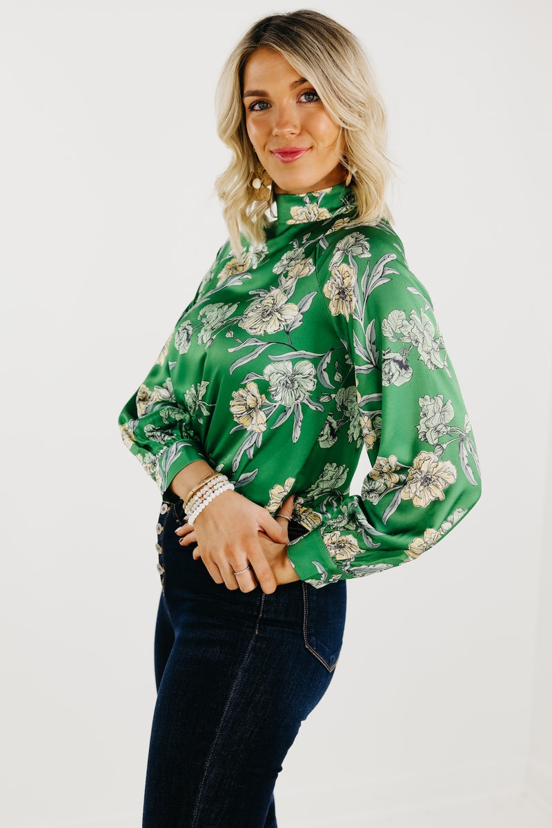 The Kimora Floral Blouse - FINAL SALE